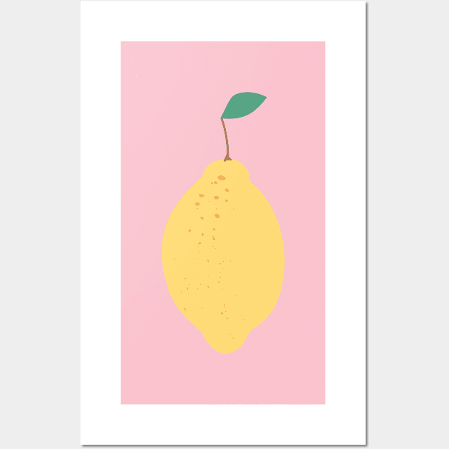 Mr Lemon Wall Art by TamaraLani